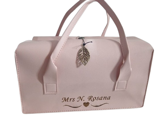 Faux Leather Gift Bag