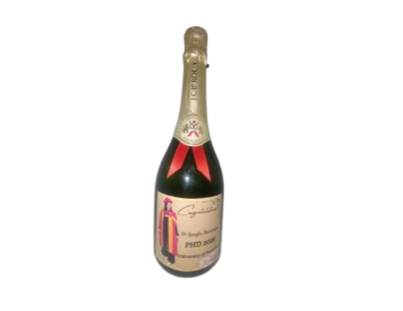 Personalized Champagne Bottle