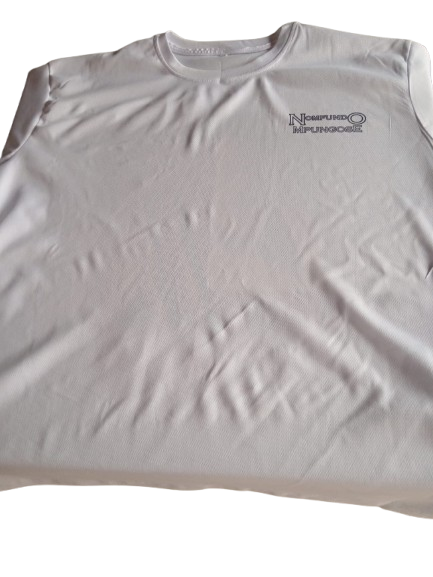 White T-Shirt — Round Neck