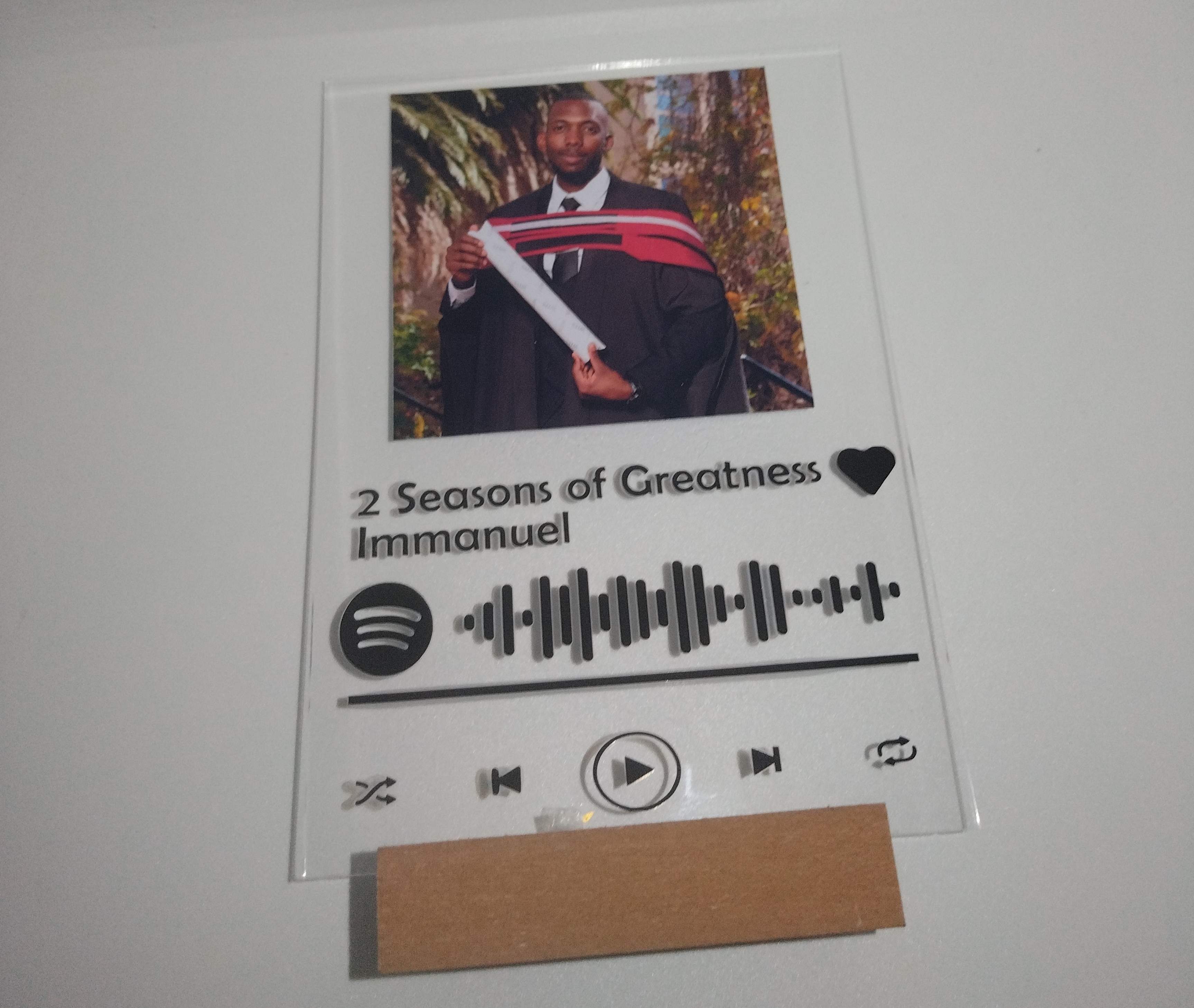 Spotify Plaque