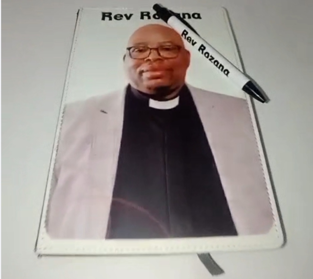 Faux Leather Notebook Plus Pen