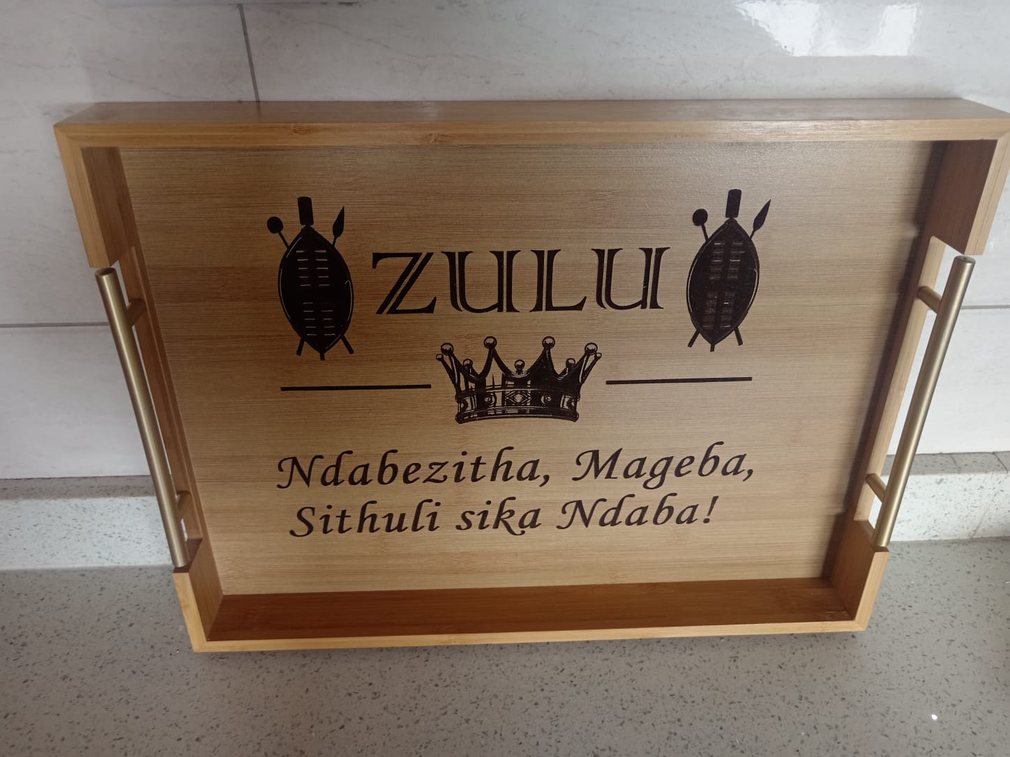 Personalized Engraved Tray
