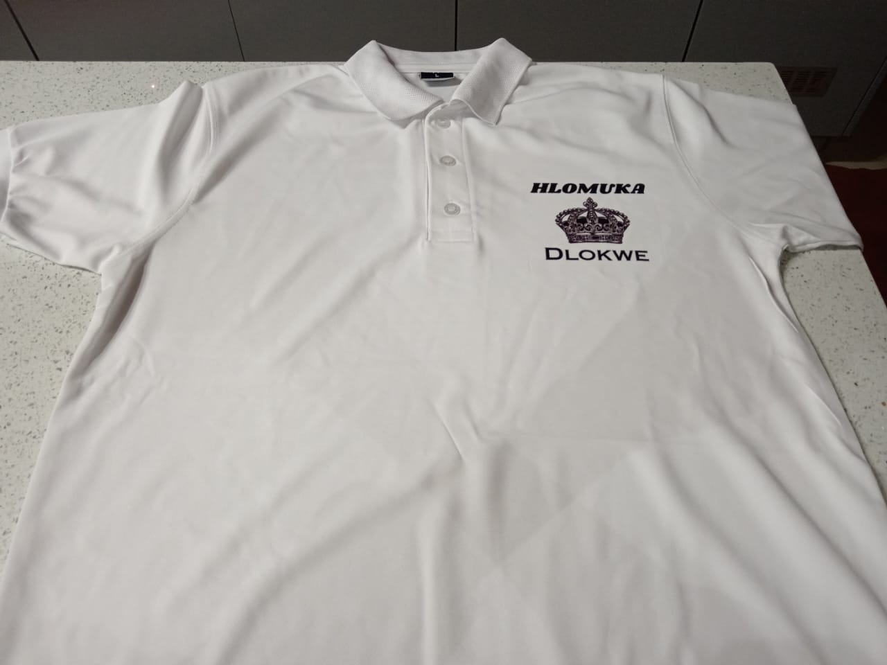 White T-Shirt — Golf Shirt