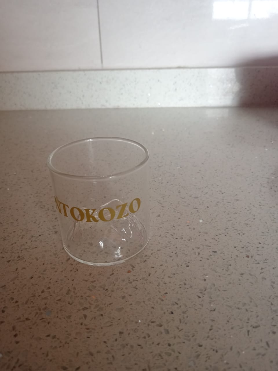 Vinyl Whiskey Glass