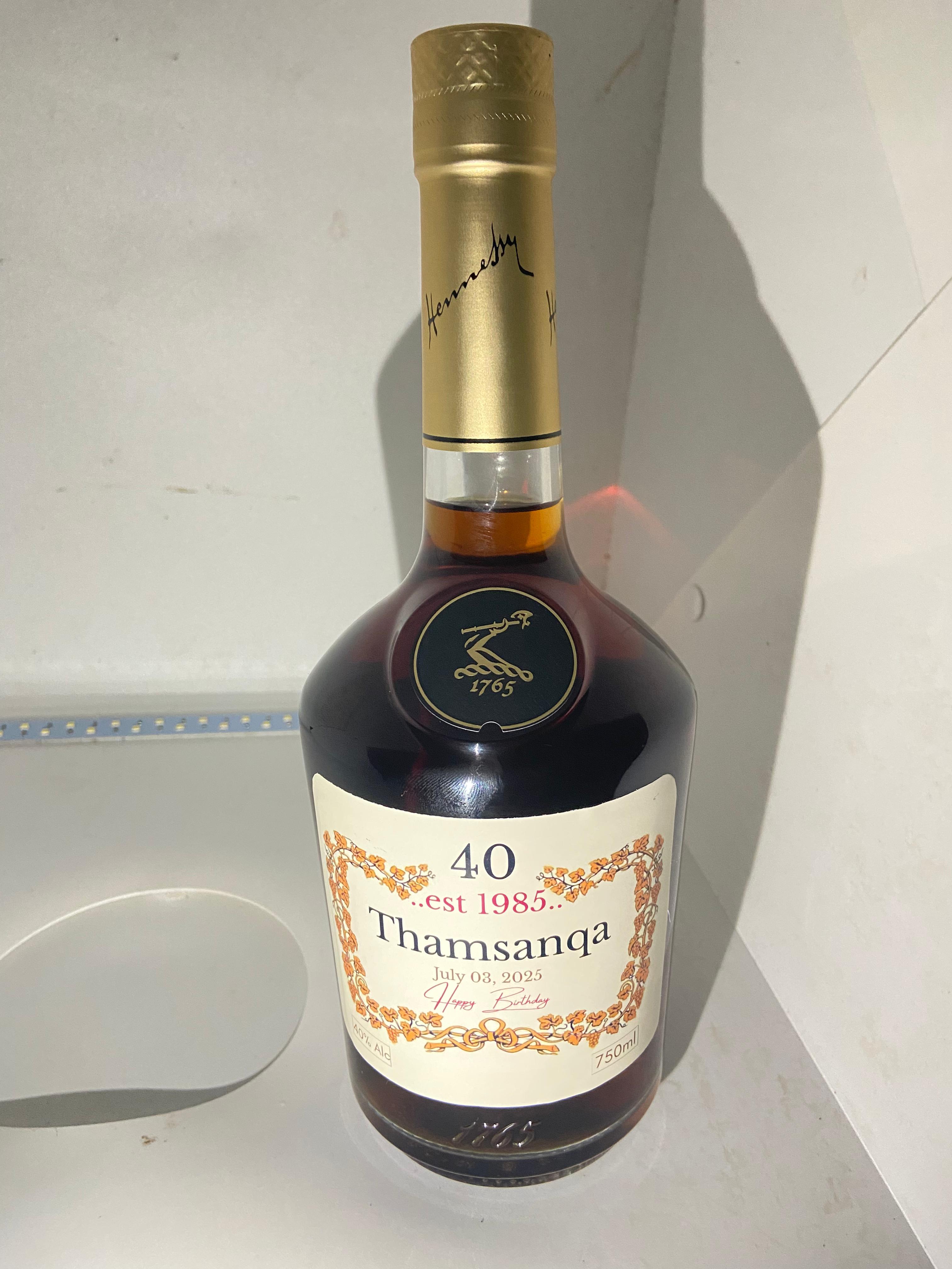 Personalized Hennessy