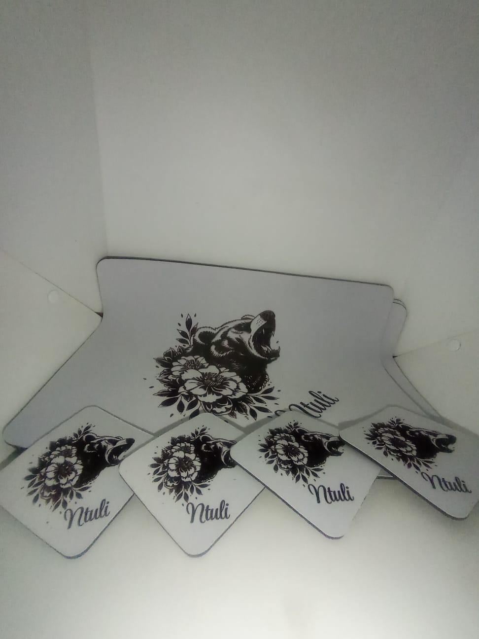 6 Rubber Placemats