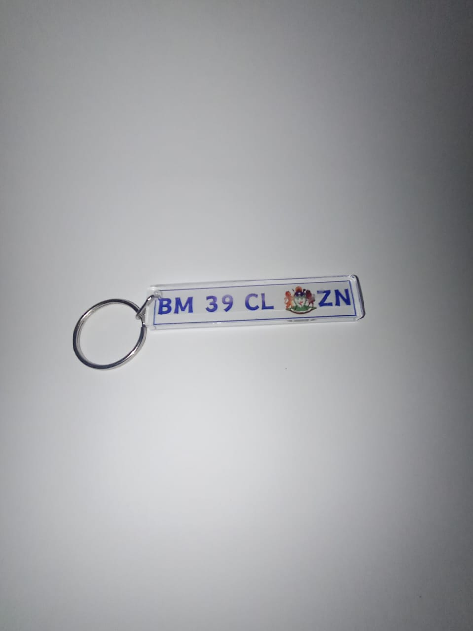 Number Plate Keyholder