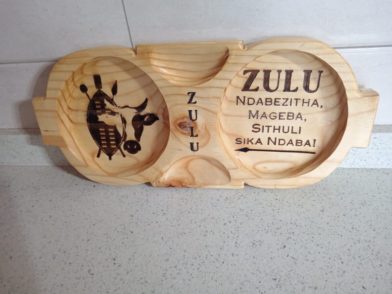 2 Sided Platter/Ugqoko