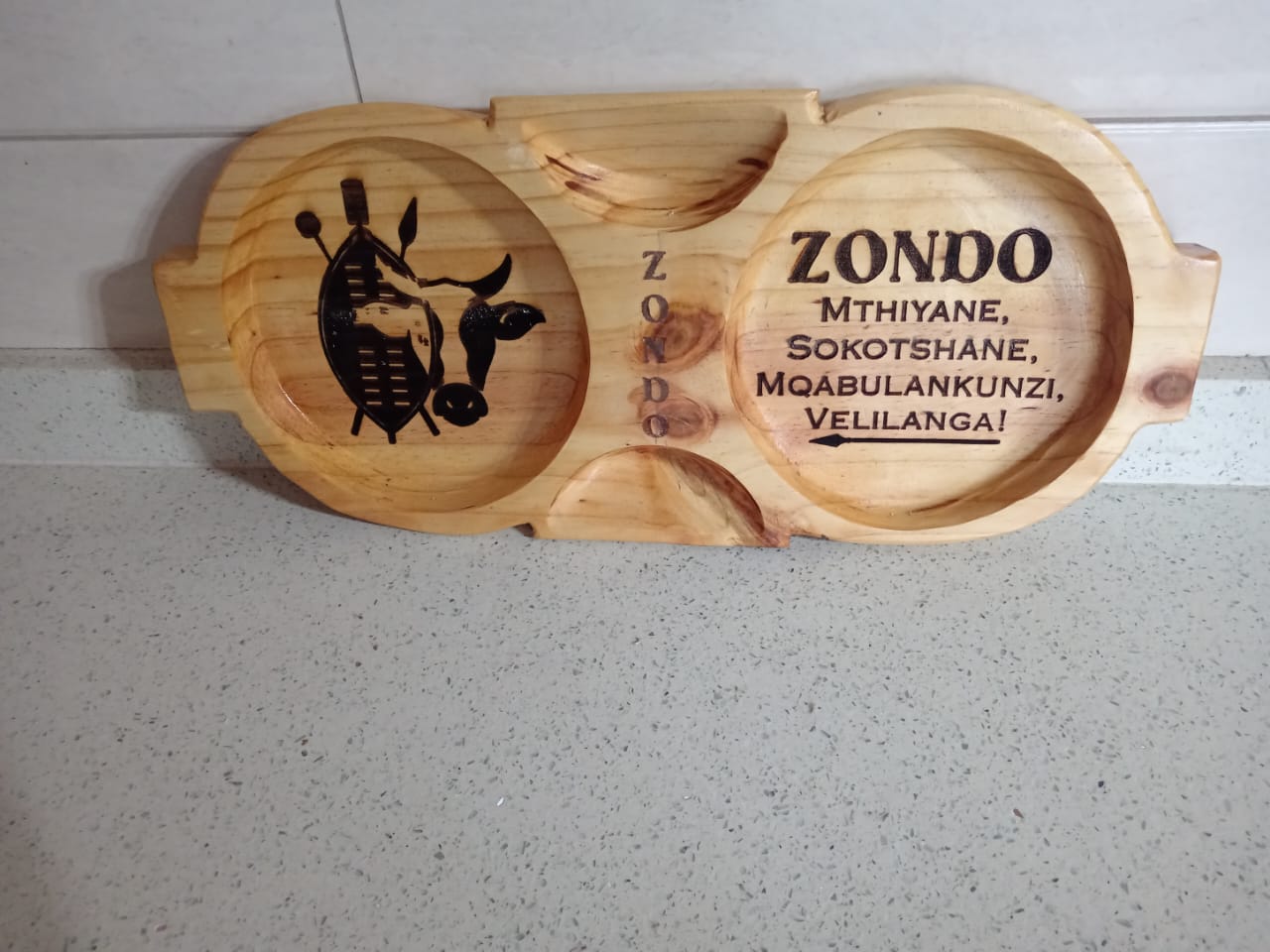 2 Sided Platter/Ugqoko